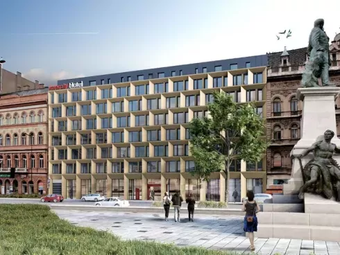 Hongarije Intercity Hotel Budapest exterieur