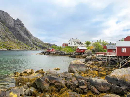 Leknes (Lofoten) Noorwegen HAL