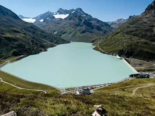 Oostenrijk Vorarlberg Silvretta Mountains 